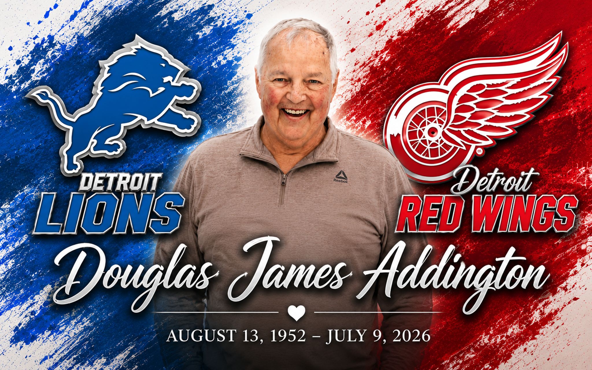 Cover for Douglas James Addington's Obituary