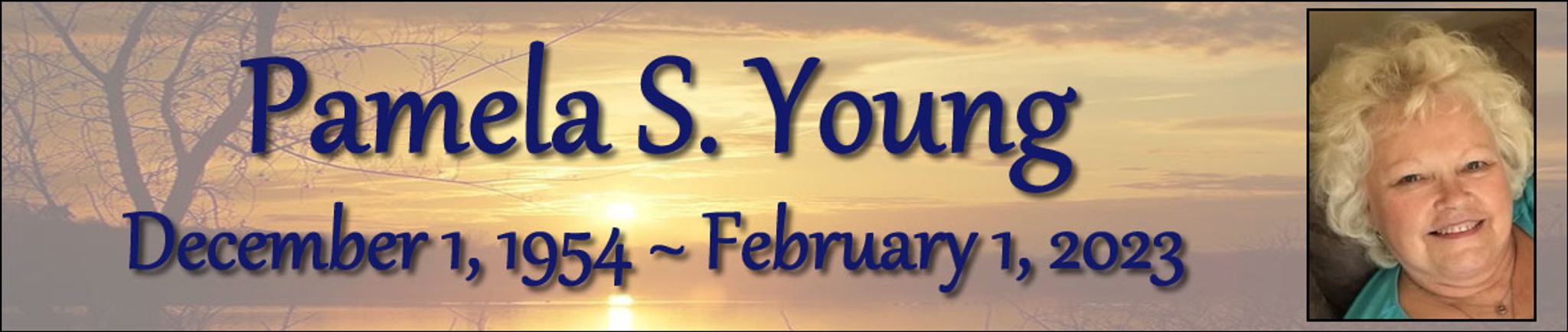 Cover photo for Pamela Young's Obituary