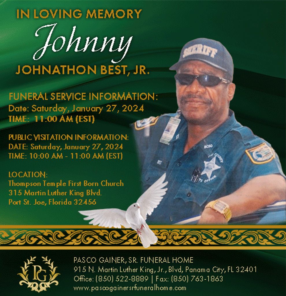 Johnny "Jonathon" Best Jr. Profile Photo