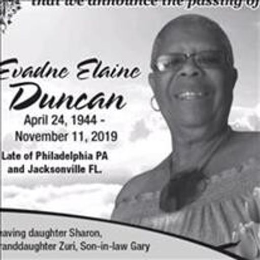 Evadne Elaine Duncan Profile Photo