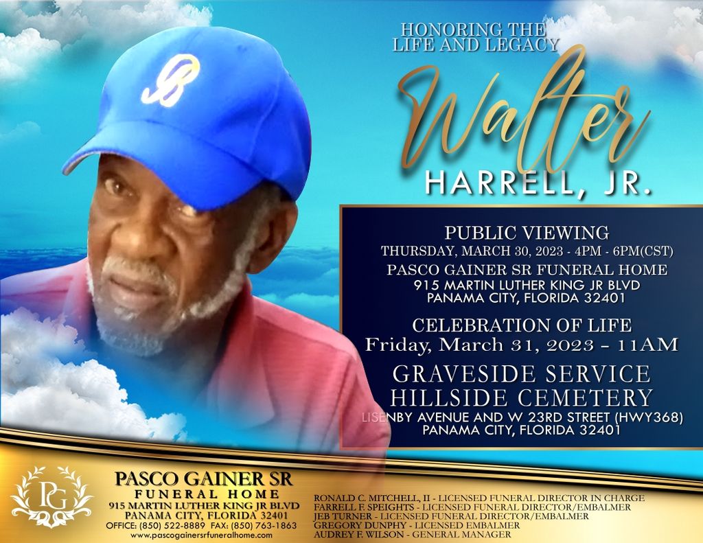 Walter Harrell Jr. Profile Photo