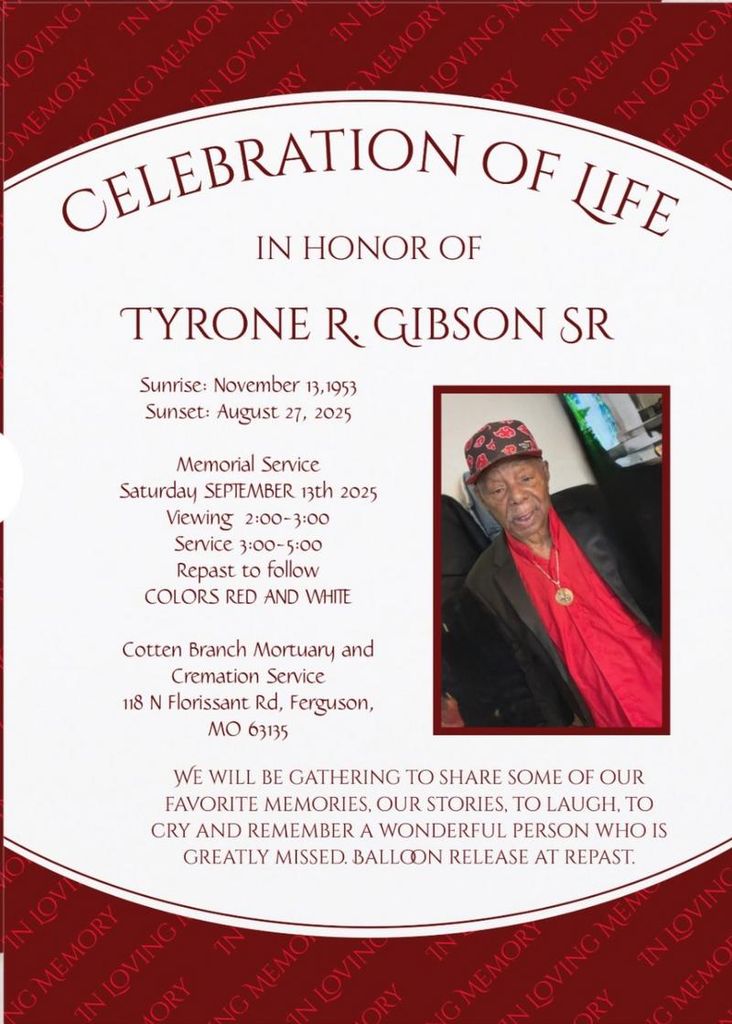 Tyrone Gibson Profile Photo