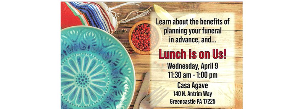 Lunch & Learn Pre-Planning Event