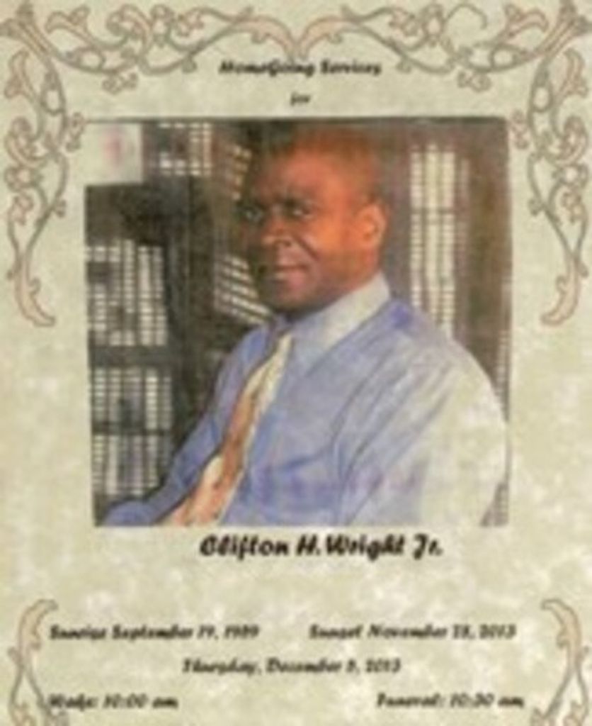 Clifton Wright, Jr.