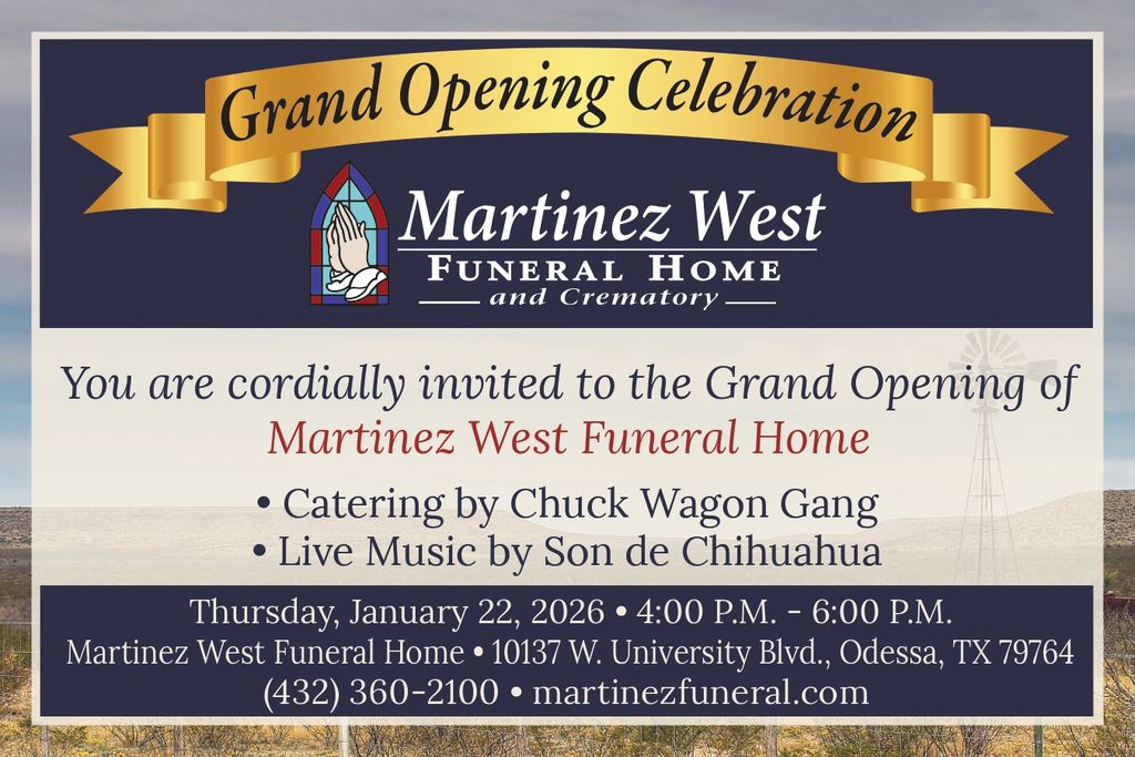 Grand Opening - New West Odessa Location