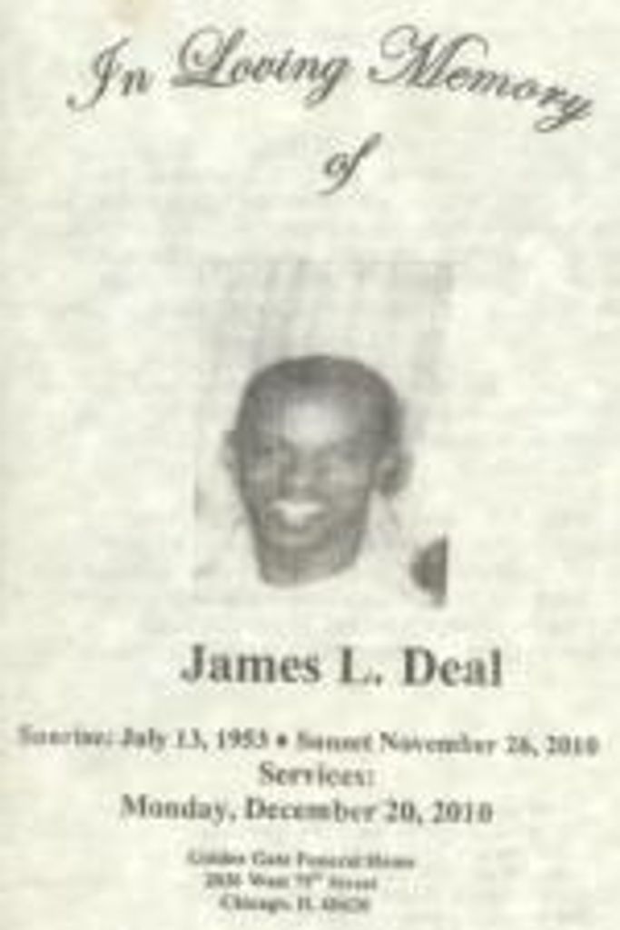 James Lee Deal Profile Photo