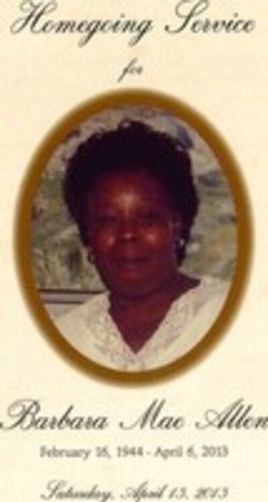 Barbara Mae Allen