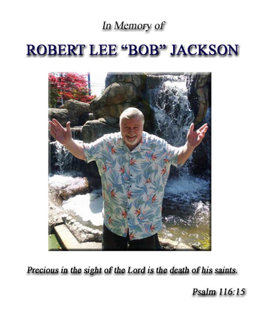 Robert "Bob" Lee Jackson Profile Photo