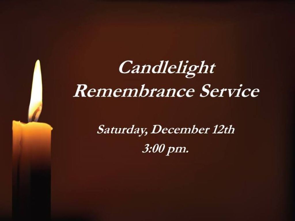 Candlelight Remembrance Service