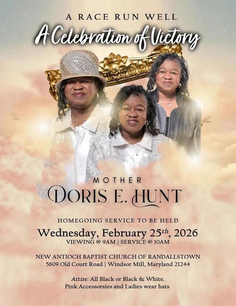 Mother Doris E. Hunt Profile Photo