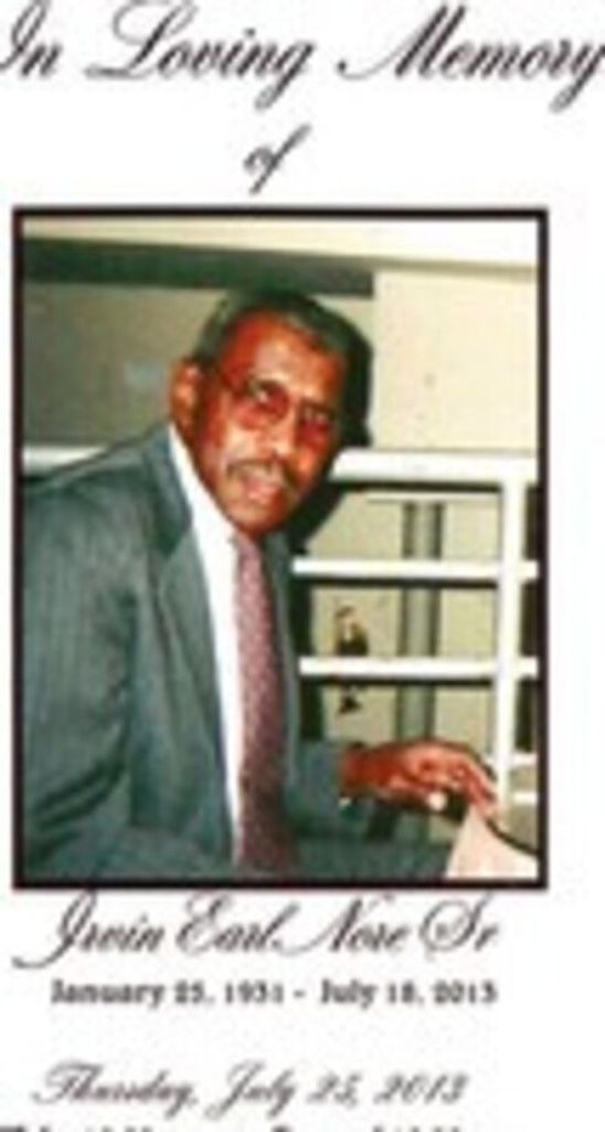 Irvin Earl Nore, Sr.