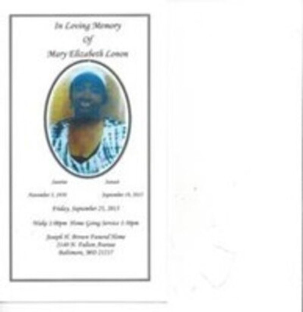 Mary Elizabeth Lonon