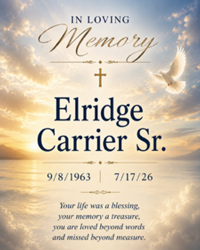Elridge Carrier Profile Photo