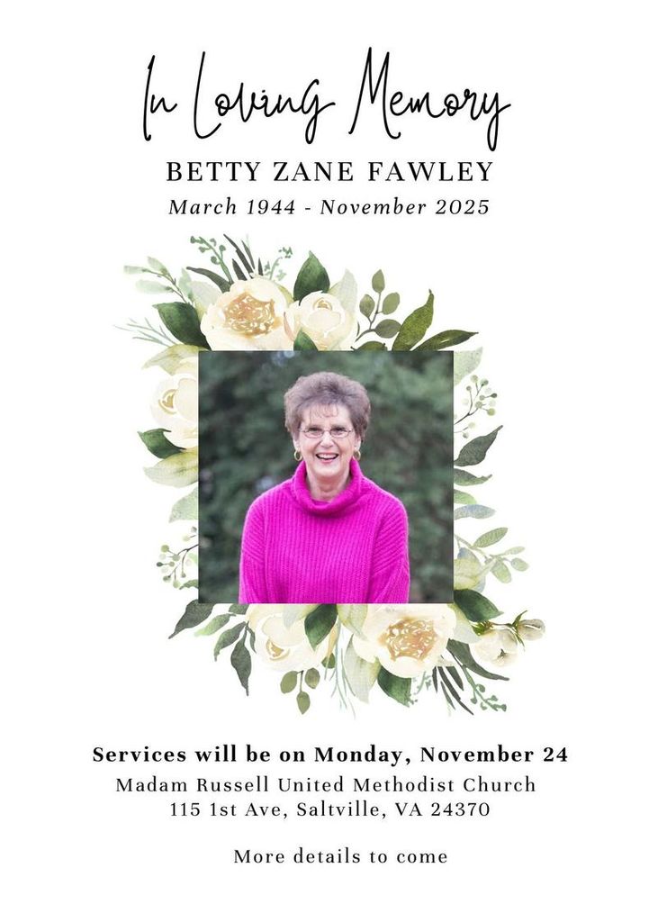 Betty Zane Fawley Profile Photo
