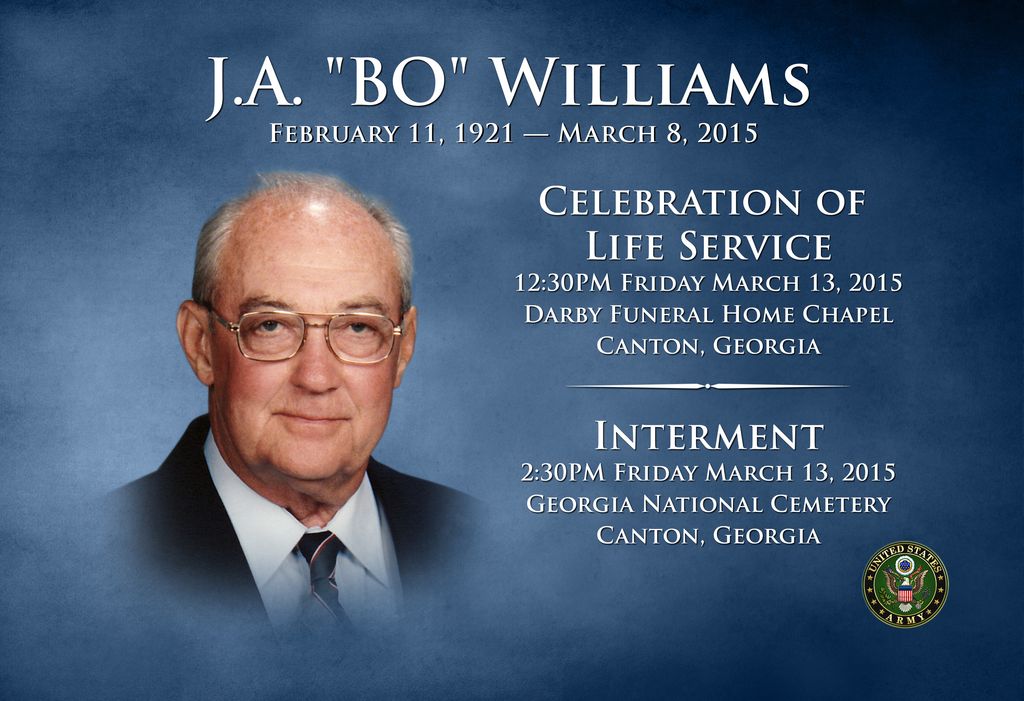 J.A. "Bo" Williams Profile Photo
