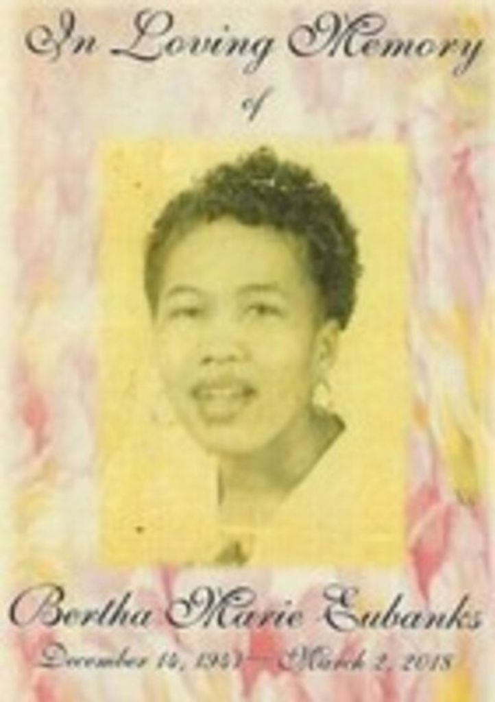 Bertha M. Eubanks