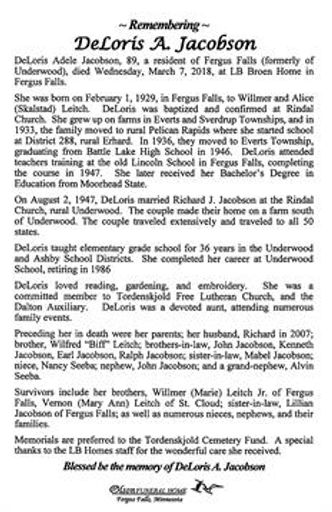 DeLoris Adele Jacobson photo gallery thumbnail 6 of 6