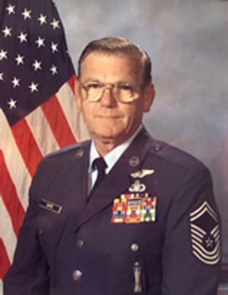 Usaf Cmsgt. Merton “Mert” Lee (Ret.)  Sayce