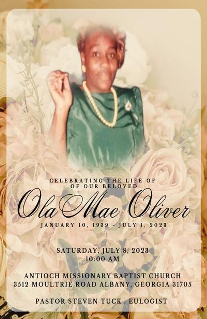 Ola Mae Oliver Profile Photo