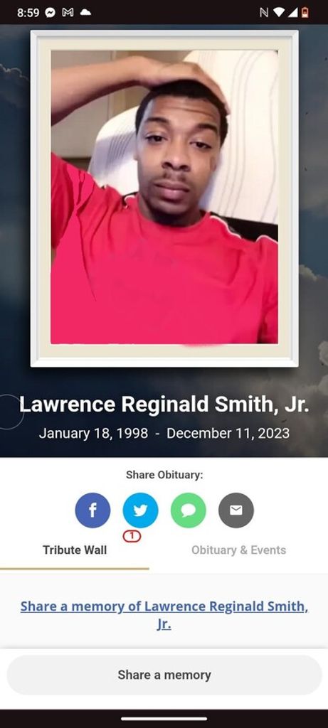 Lawrence "Duke" Reginald Smith, Jr. Profile Photo
