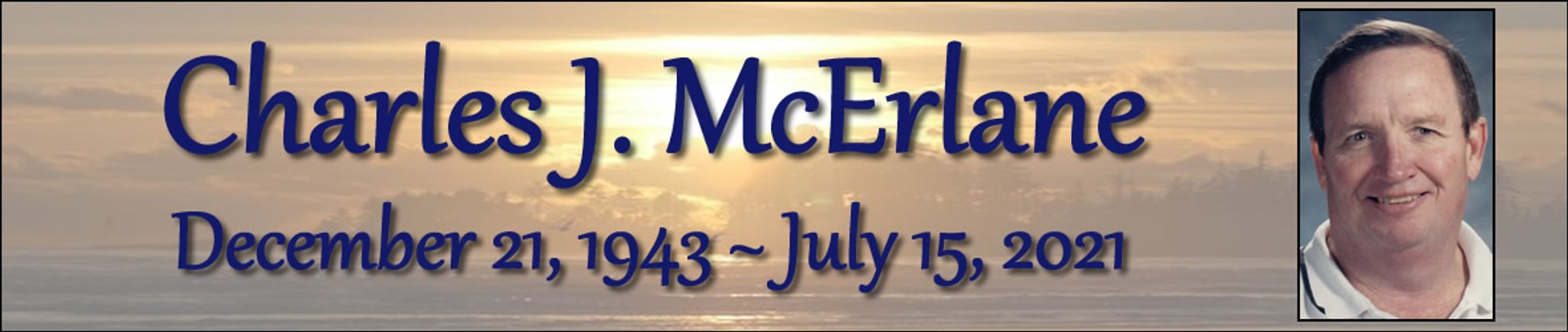 Cover photo for Charles Mcerlane's Obituary