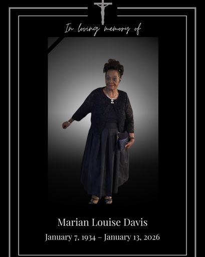 Marian Davis's obituary image
