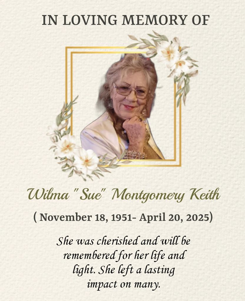 Wilma Sue Keith Profile Photo