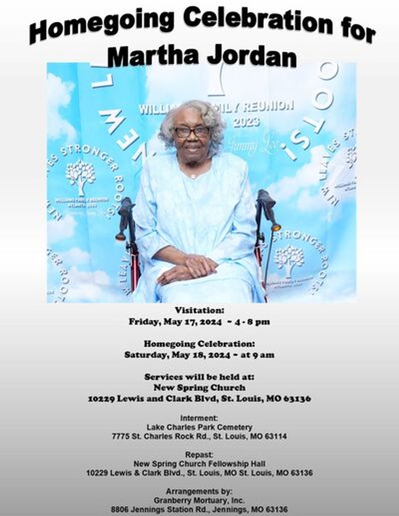 Mrs. Martha Jordan Profile Photo
