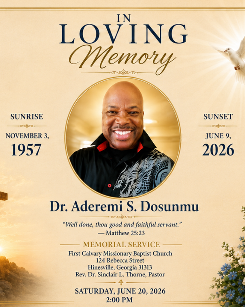 Dr. Aderemi S. Dosunmu Profile Photo