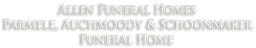 Allen Parmele, Auchmoody & Schoonmaker Funeral Home Logo