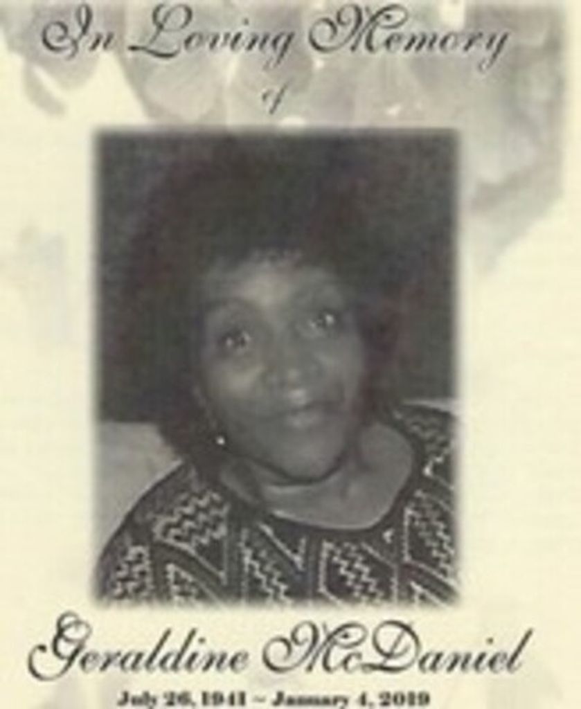 Geraldine Mcdaniel