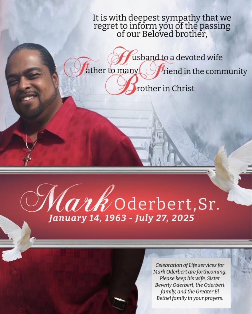 MARK ALAN ODERBERT SR