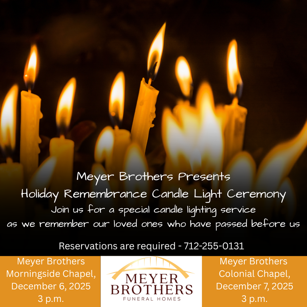 Holiday Remembrance Candle Lighting Ceremony