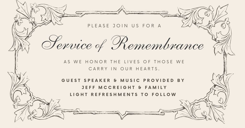 Service of Remembrance