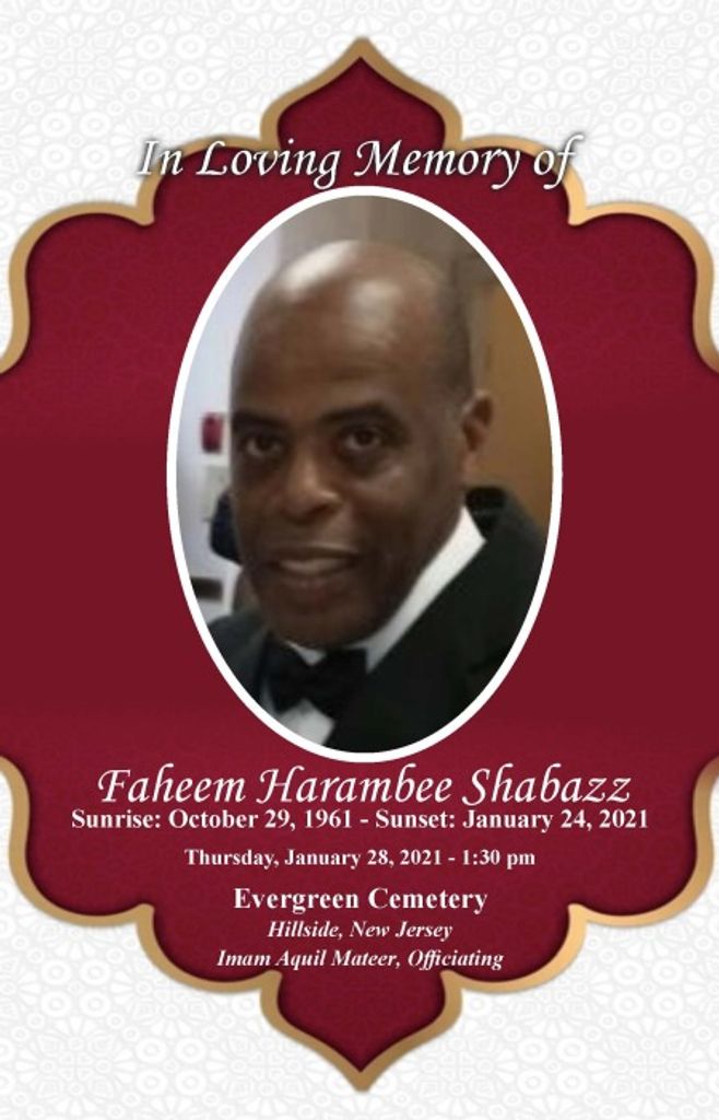 Faheem Harambee Shabazz Profile Photo