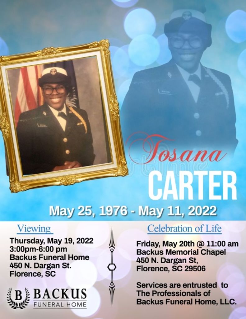 Tosana Tyisha Carter Profile Photo