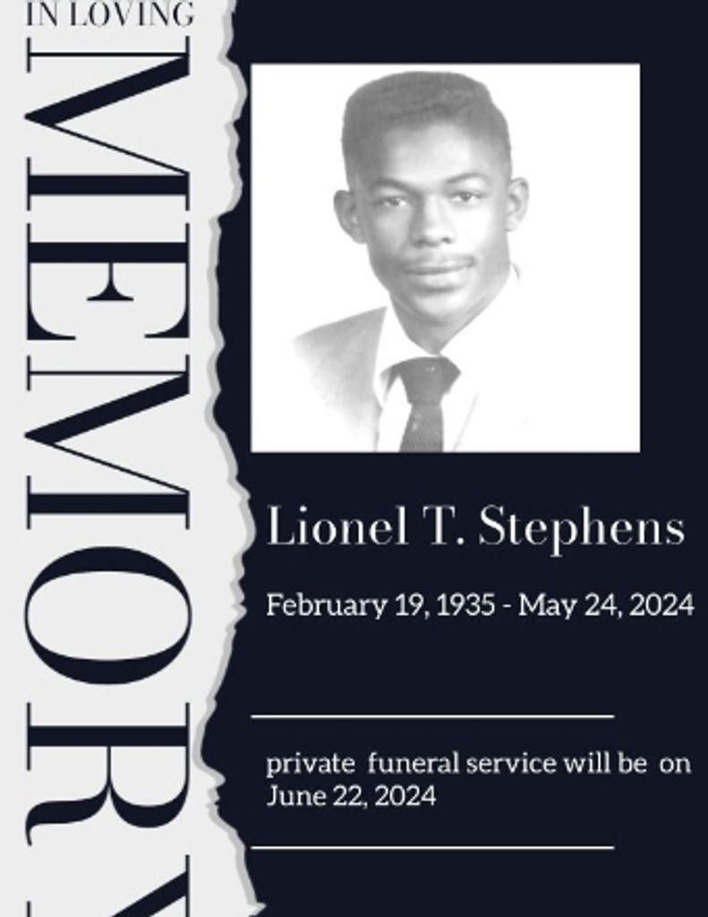 Lionel  T.  Stephens Profile Photo