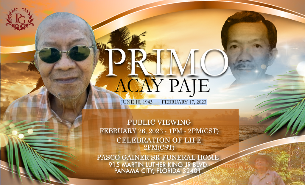 Primo Acay Paje Profile Photo