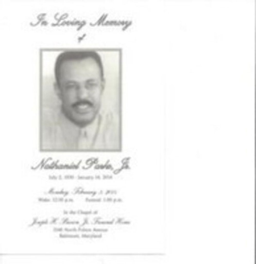 Nathaniel Parks, Jr.