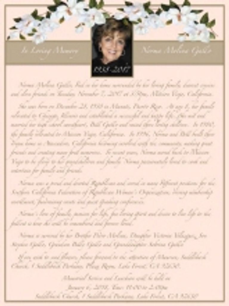 Norma Gallo Profile Photo