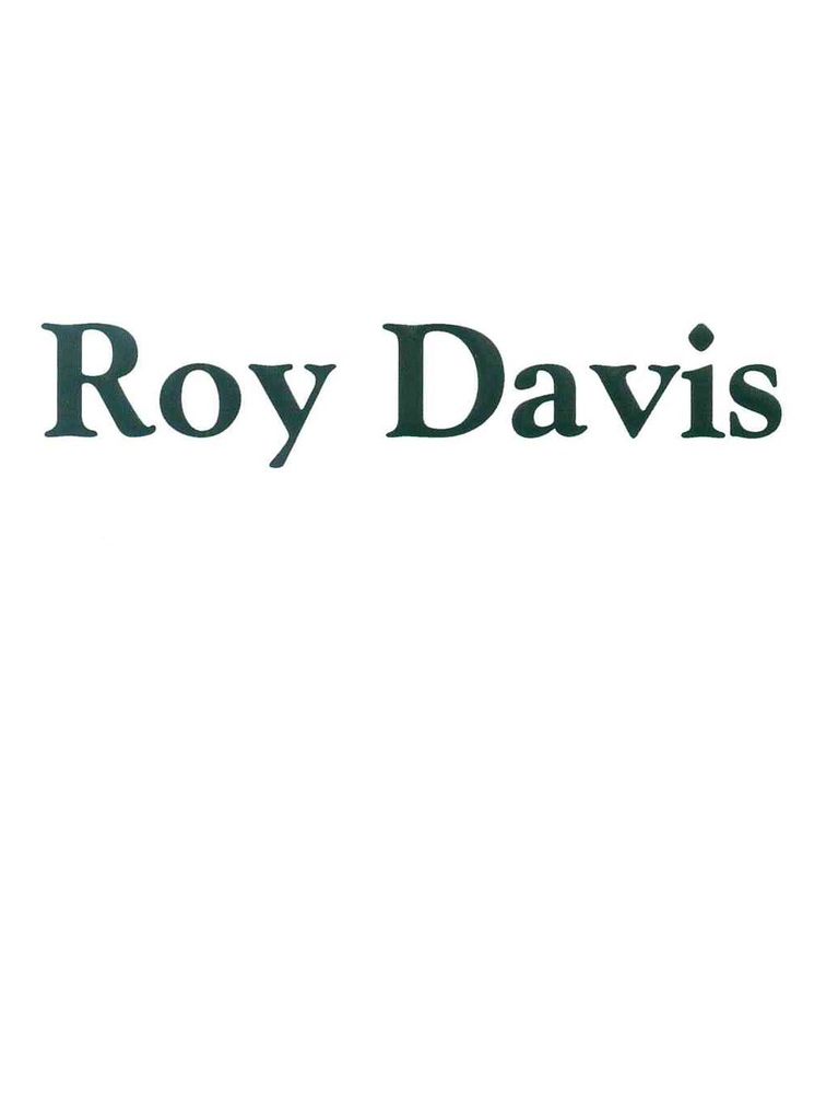 Roy Davis
