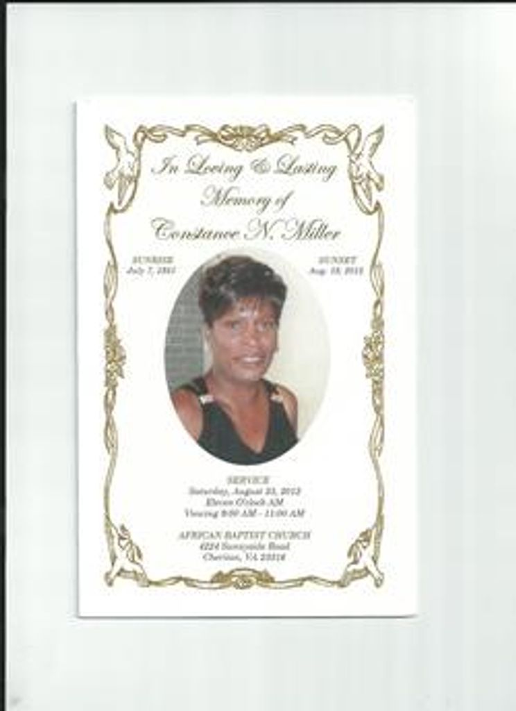 Constance N. Miller Profile Photo