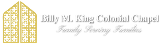 Billy M. King Colonial Chapel Funeral Home Logo