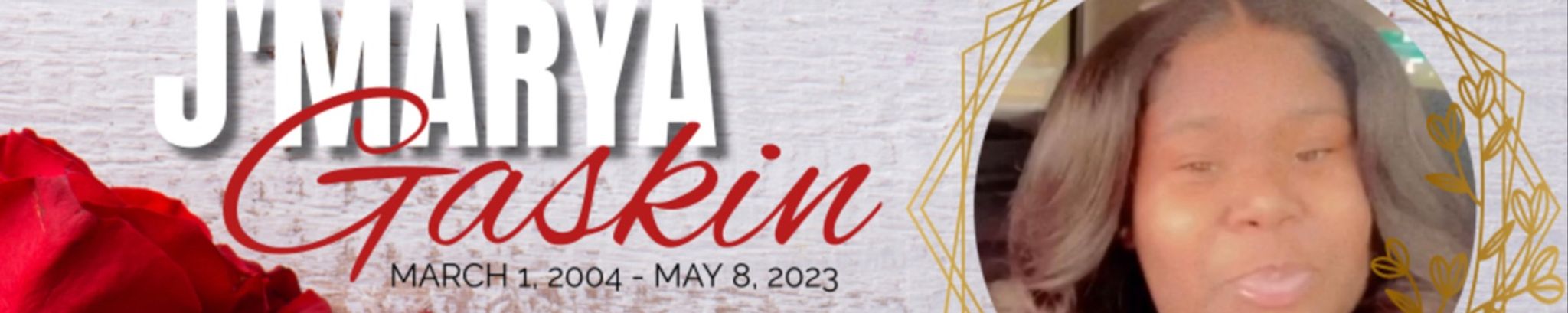 Cover photo for J'Marya Janette Gaskin's Obituary