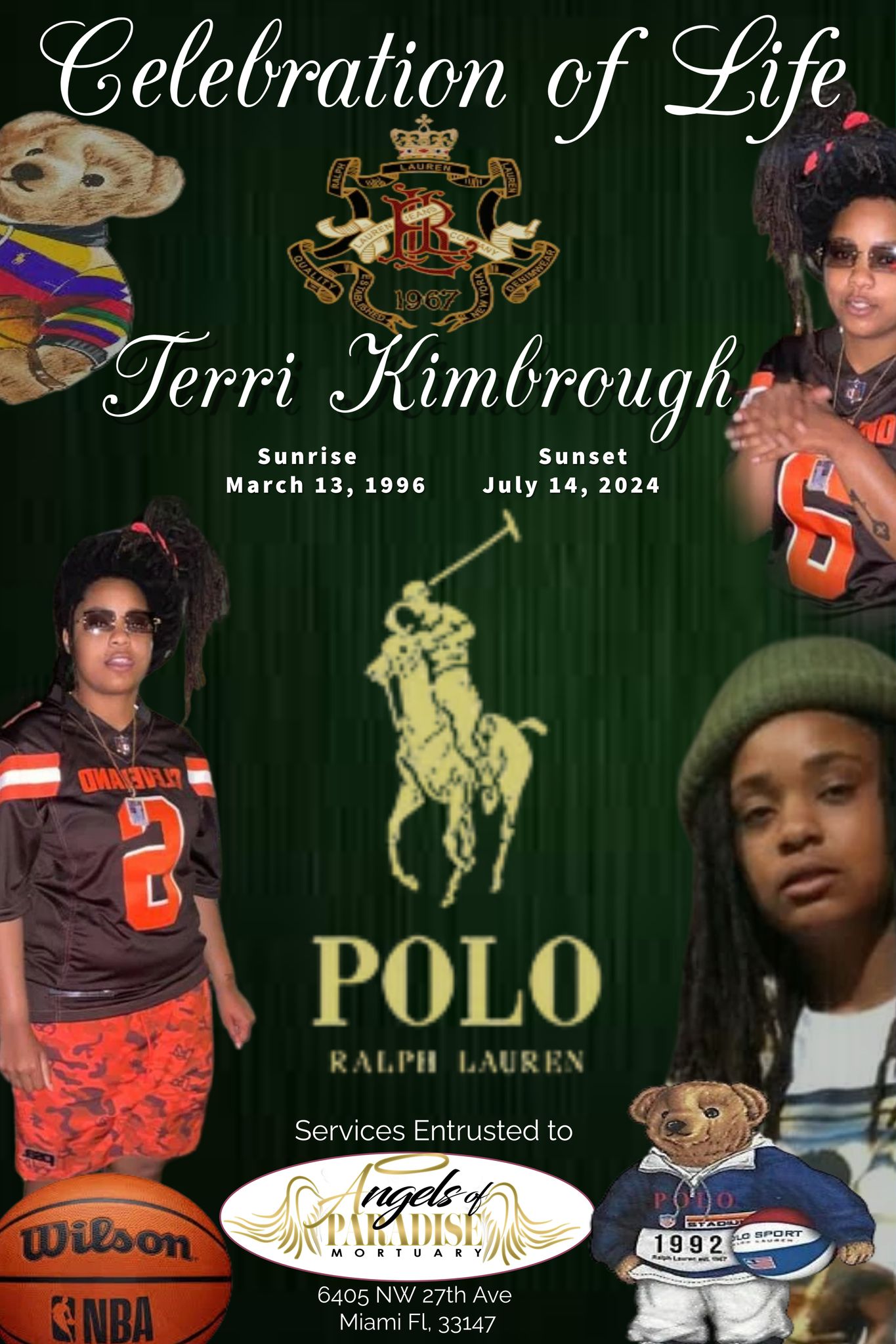 Cover for Terri Kimbrough's Obituary