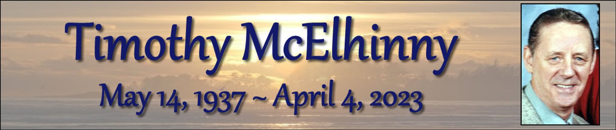 Cover photo for Timothy Mcelhinny's Obituary
