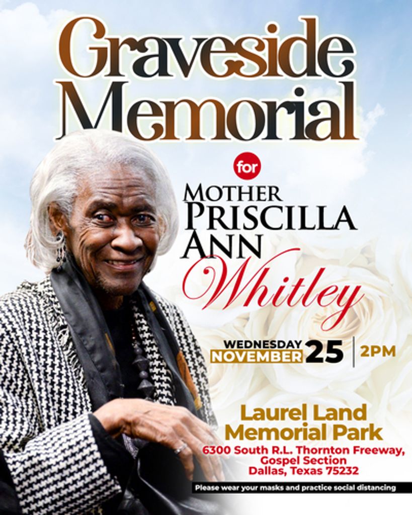 Priscilla Ann Whitley