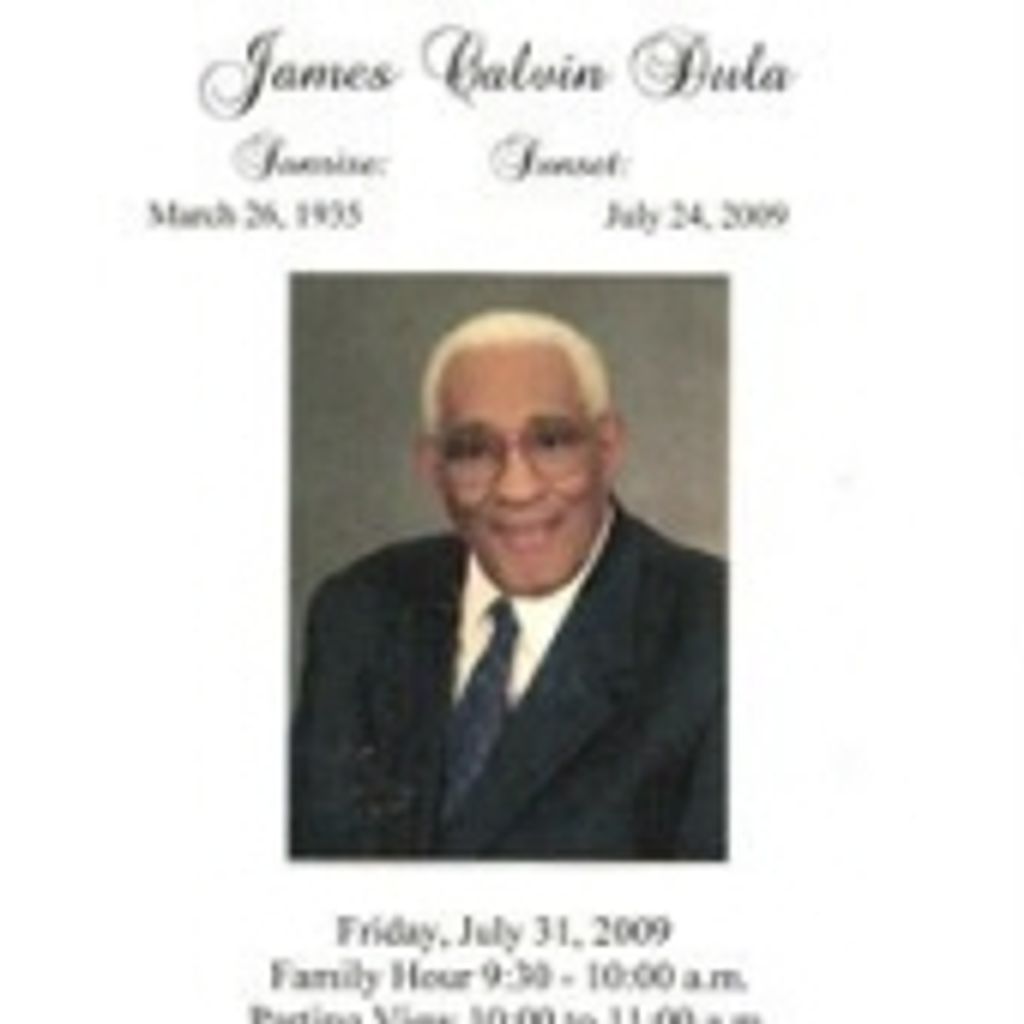 James  Calvin Dula