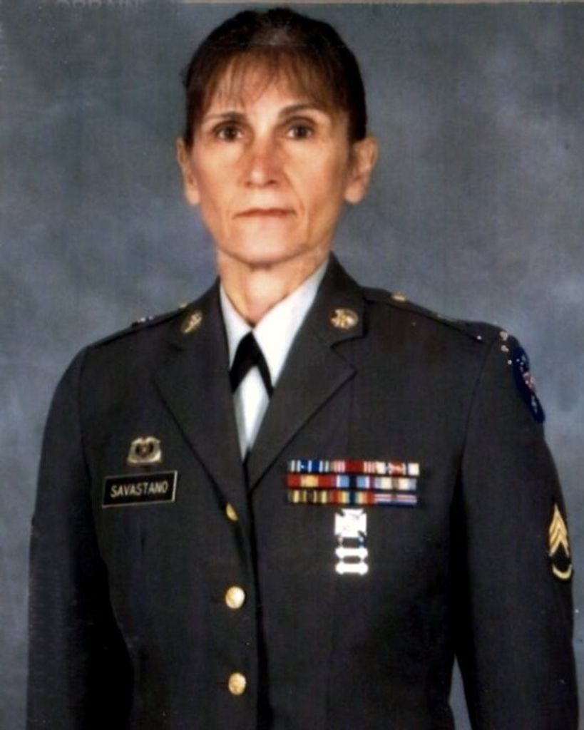 Lorraine Susan Savastano (Master Sgt., U.S. Army, Ret.)
