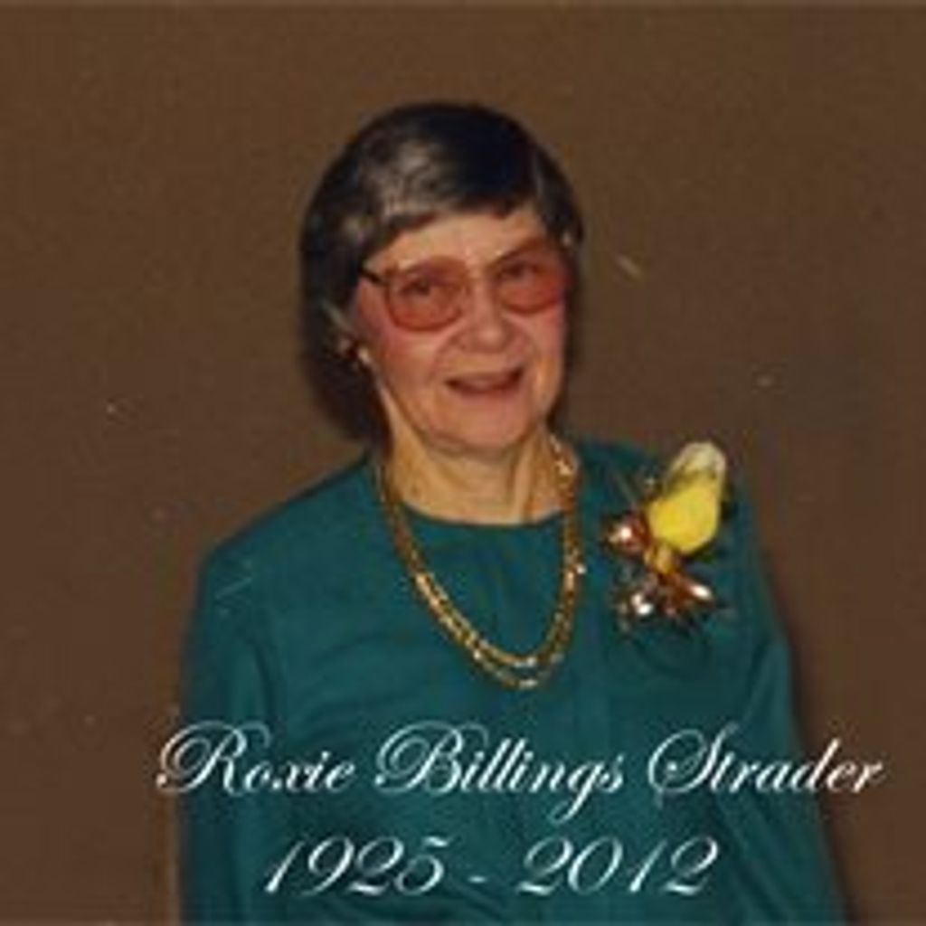 Roxie Ann Billings Strader